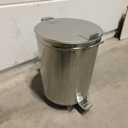 s/s waste bin